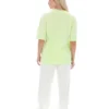 Camiseta Jacy Boyfriend en color Shadow Lime