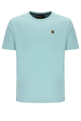 Camiseta Lawrenze inspirada en el fitness, color azul Sterling