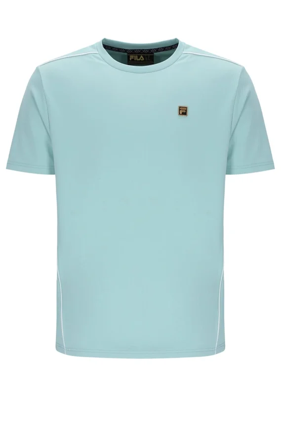 Camiseta Lawrenze inspirada en el fitness, color azul Sterling