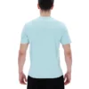 Camiseta Lawrenze inspirada en el fitness, color azul Sterling