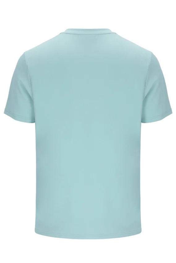 Camiseta Lawrenze inspirada en el fitness, color azul Sterling