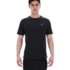 Camiseta Lawrenze inspirada en el fitness en negro