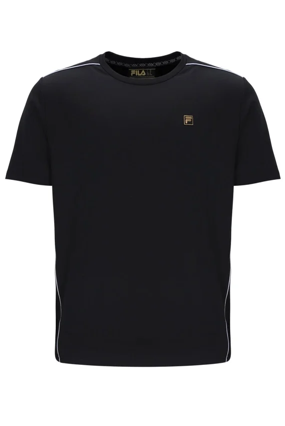 Camiseta Lawrenze inspirada en el fitness en negro
