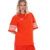 Camiseta Manarola Boyfriend en color granadina