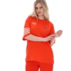 Camiseta Manarola Boyfriend en color granadina