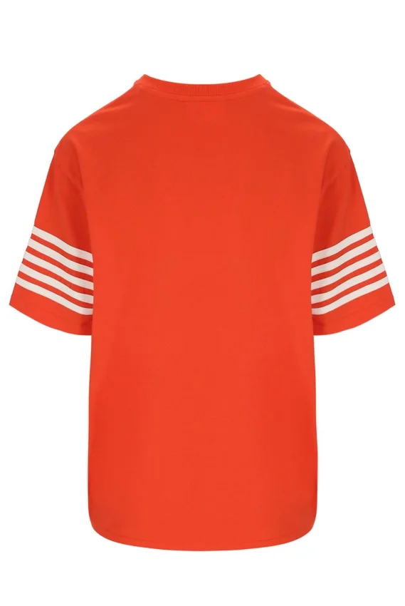 Camiseta Manarola Boyfriend en color granadina