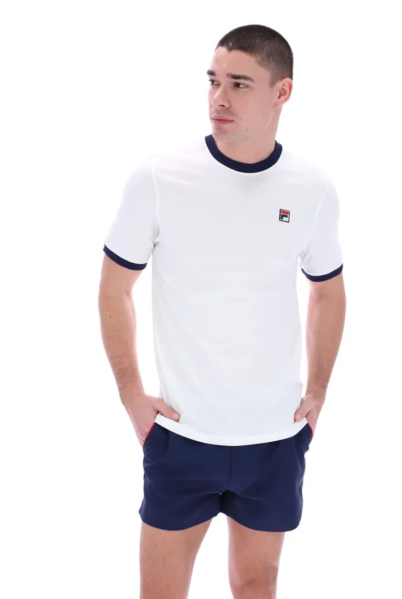 Camiseta Marconi Essential Ringer blanca