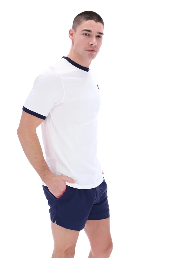 Camiseta Marconi Essential Ringer blanca