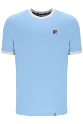Camiseta Marconi Essential Ringer en color Frozen Fjord