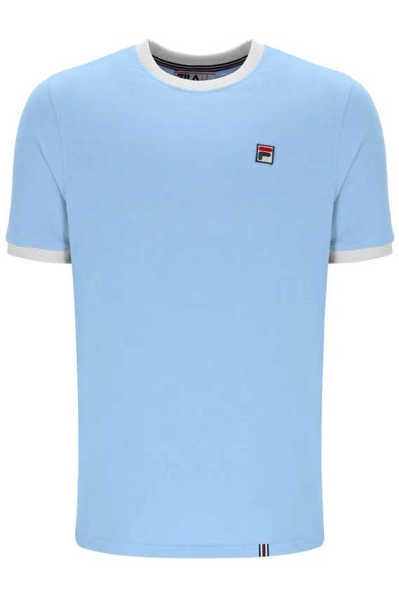 Camiseta Marconi Essential Ringer en color Frozen Fjord