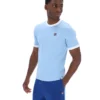 Camiseta Marconi Essential Ringer en color Frozen Fjord