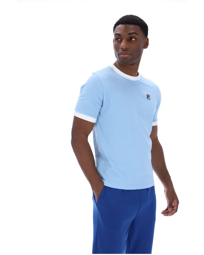 Camiseta Marconi Essential Ringer en color Frozen Fjord