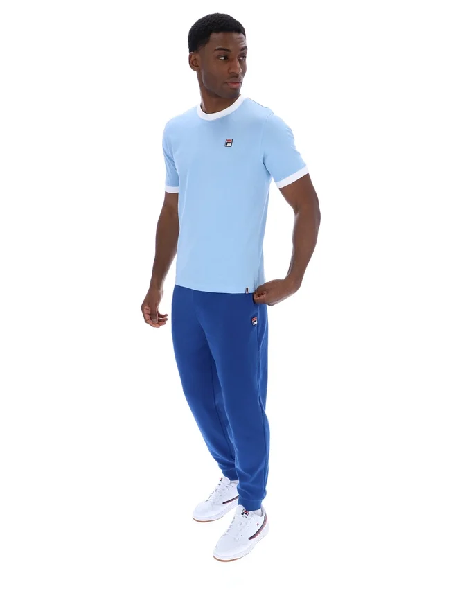 Camiseta Marconi Essential Ringer en color Frozen Fjord