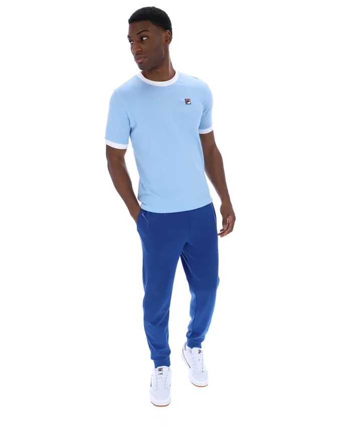 Camiseta Marconi Essential Ringer en color Frozen Fjord