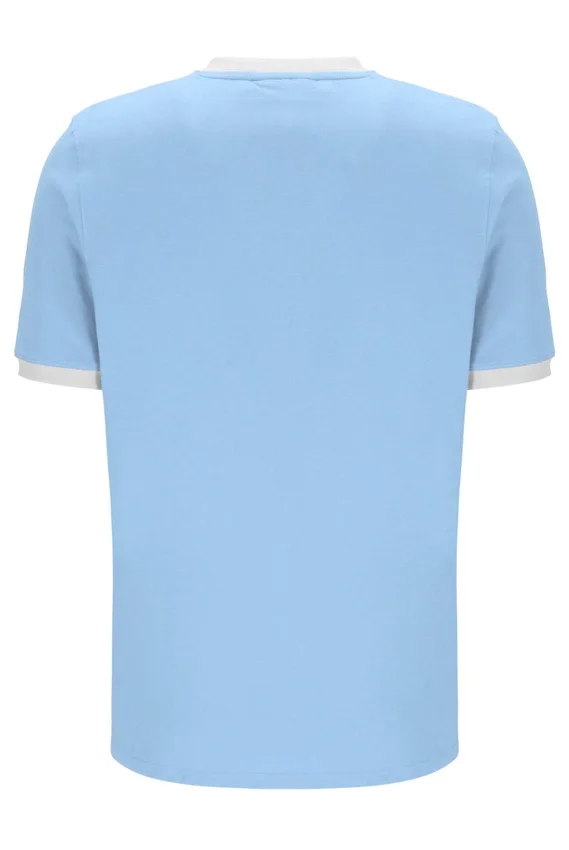 Camiseta Marconi Essential Ringer en color Frozen Fjord