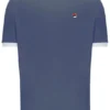 Camiseta Marconi Essential Ringer en índigo vintage