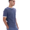 Camiseta Marconi Essential Ringer en índigo vintage