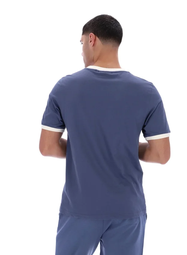 Camiseta Marconi Essential Ringer en índigo vintage
