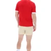 Camiseta Marconi Essential Ringer en rojo chino
