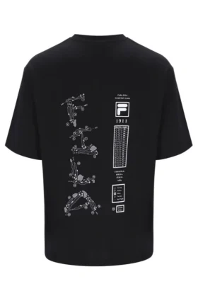 Camiseta negra Casa Golf Map