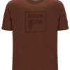 Camiseta Pepe color capuchino con logotipo flocado