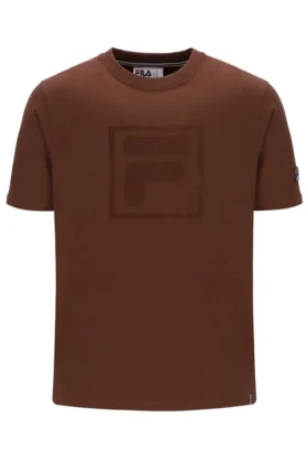 Camiseta Pepe color capuchino con logotipo flocado