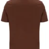 Camiseta Pepe color capuchino con logotipo flocado