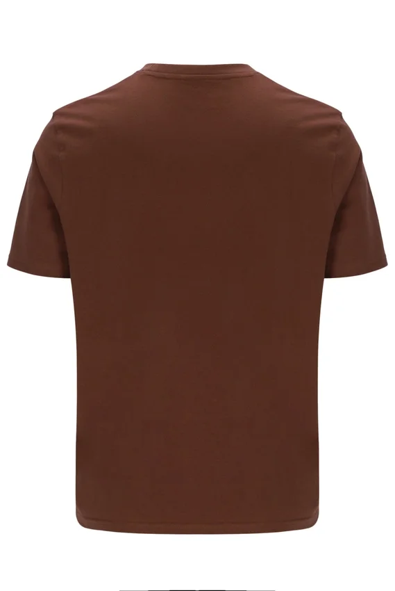 Camiseta Pepe color capuchino con logotipo flocado