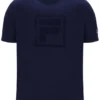Camiseta Pepe de Fila en azul marino con logotipo flocado