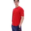 Camiseta Pepe de Fila en rojo con logotipo flocado