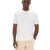 Camiseta Pepe en color Gardenia con logotipo flocado