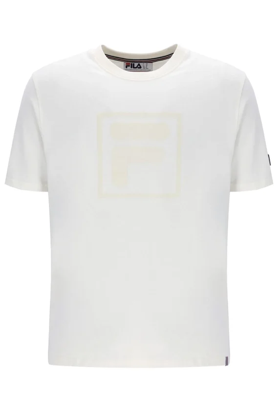 Camiseta Pepe en color Gardenia con logotipo flocado
