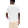 Camiseta Pepe en color Gardenia con logotipo flocado