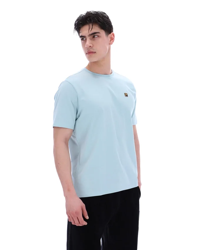 Camiseta Premium Yaxley 4 en azul Sterling