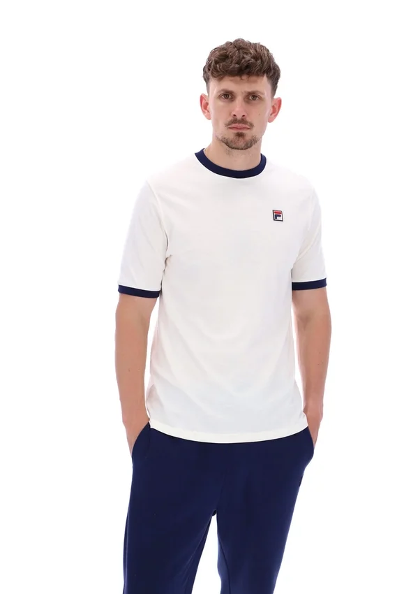 Camiseta Ringer Marconi Essential en color Gardenia