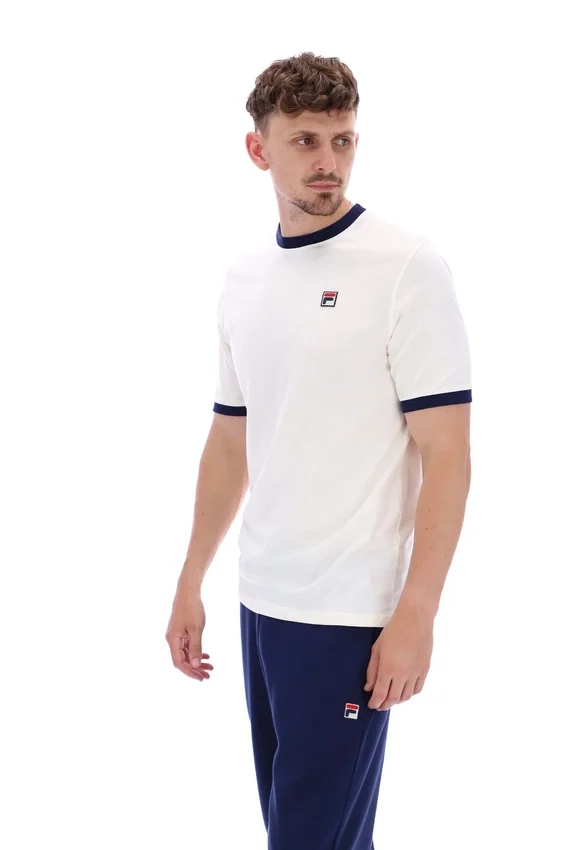 Camiseta Ringer Marconi Essential en color Gardenia