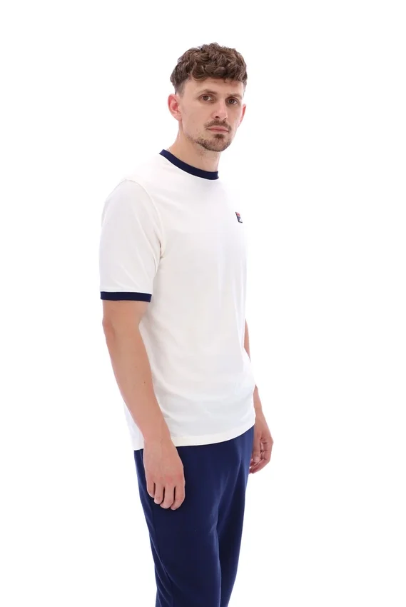 Camiseta Ringer Marconi Essential en color Gardenia