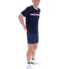 Camiseta Rosario de Fila en azul marino con rayas de felpa