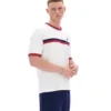 Camiseta Rosario de Gardenia con rayas de felpa
