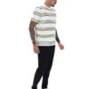 Camiseta Sanders con rayas teñidas en hilo