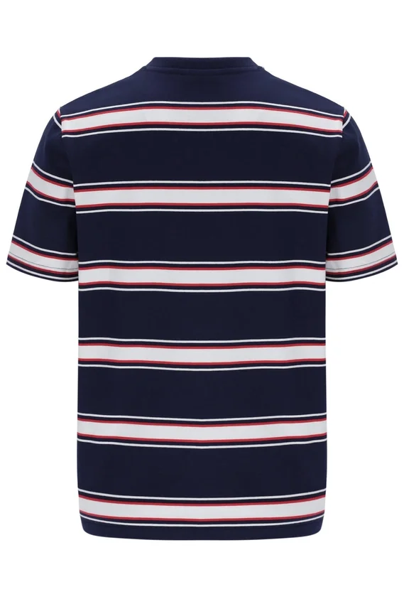 Camiseta Sanders con rayas teñidas en hilo