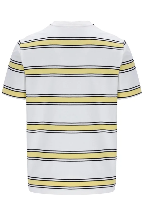 Camiseta Sanders con rayas teñidas en hilo
