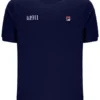 Camiseta sencilla Silvio de Fila en azul marino