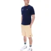 Camiseta sencilla Silvio de Fila en azul marino