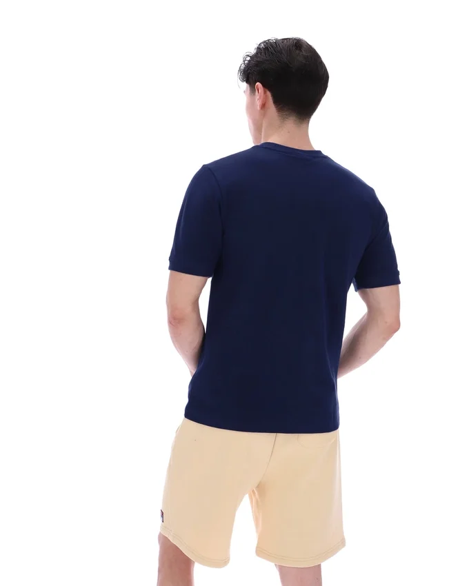 Camiseta sencilla Silvio de Fila en azul marino