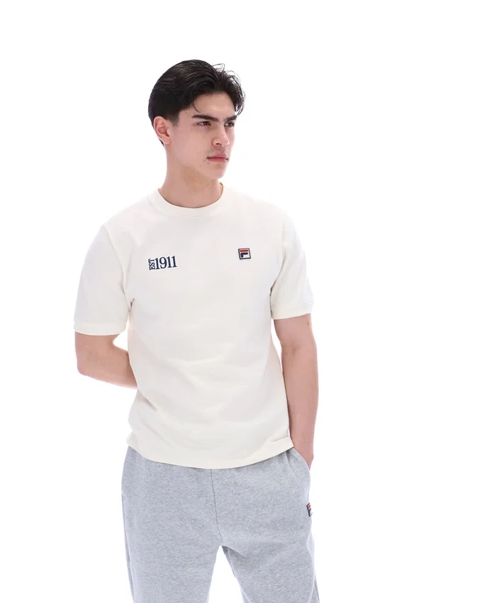 Camiseta Silvio Simple de Gardenia