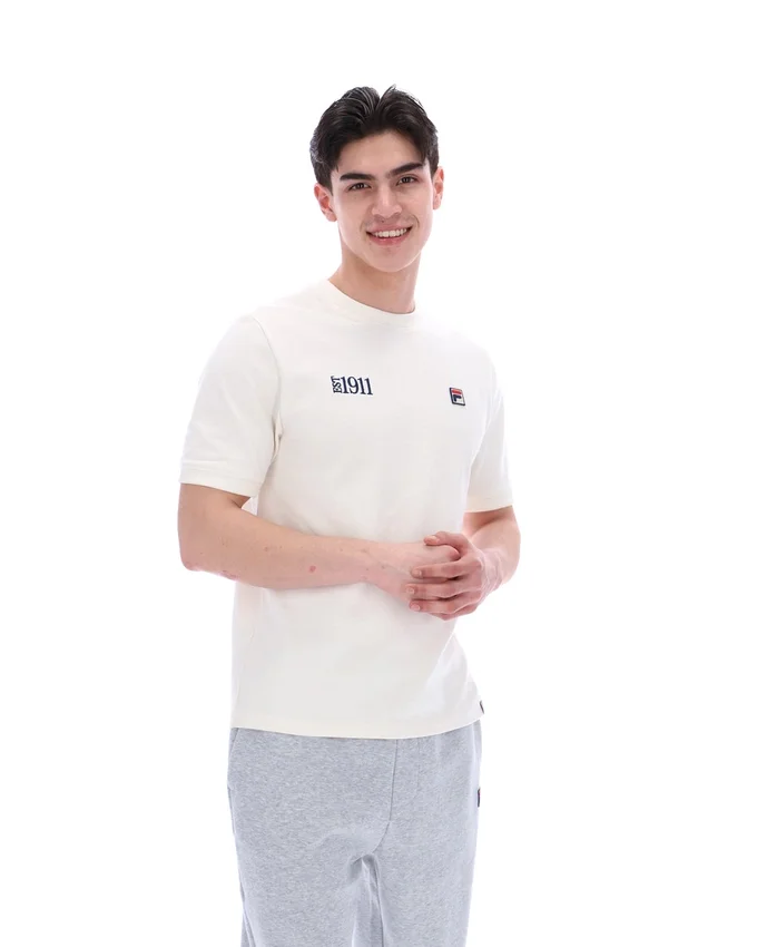 Camiseta Silvio Simple de Gardenia