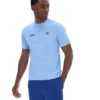 Camiseta Silvio Simple en color Frozen Fjord