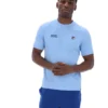 Camiseta Silvio Simple en color Frozen Fjord