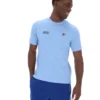 Camiseta Silvio Simple en color Frozen Fjord